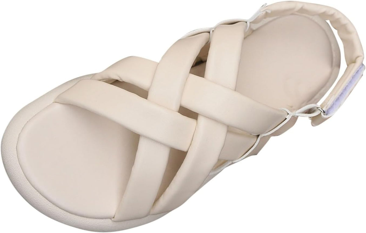 Padded Interwoven Flat Slide Sandals — view 8