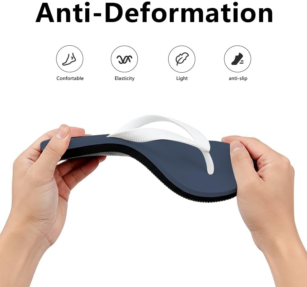 Essential Solid-Color Beach Flip-Flops — view 22