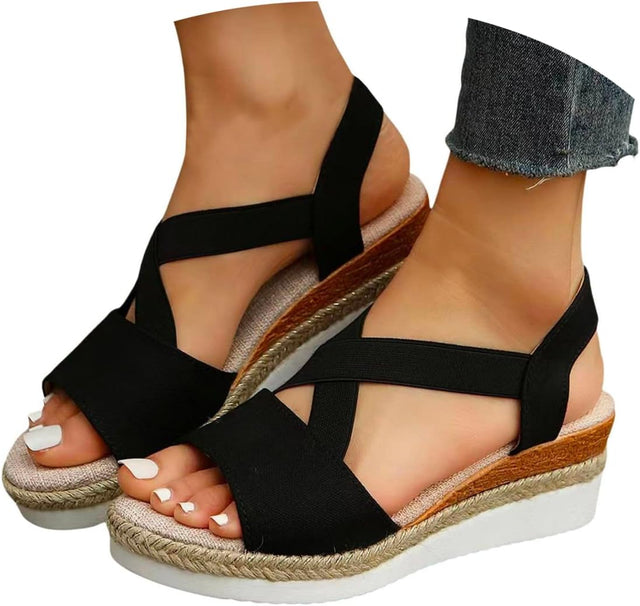 Solstice Espadrille Wedges