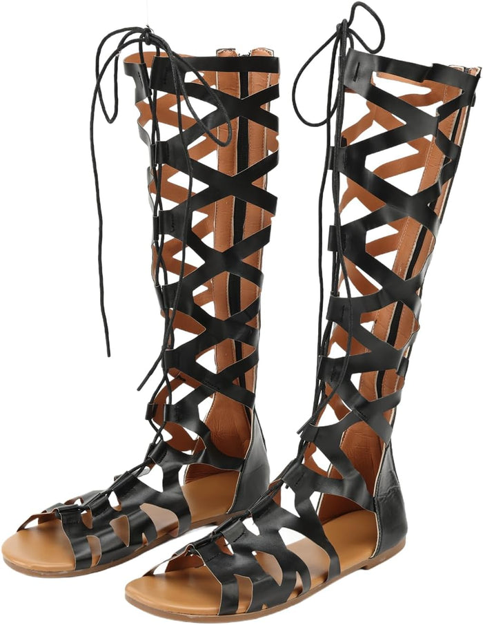 Sahara Tall Lace-Up Gladiators