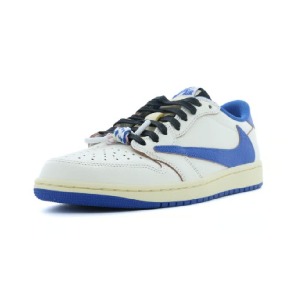 Jordan 1 Retro Low OG SP Fragment x Travis Scott Sail Military Blue ...