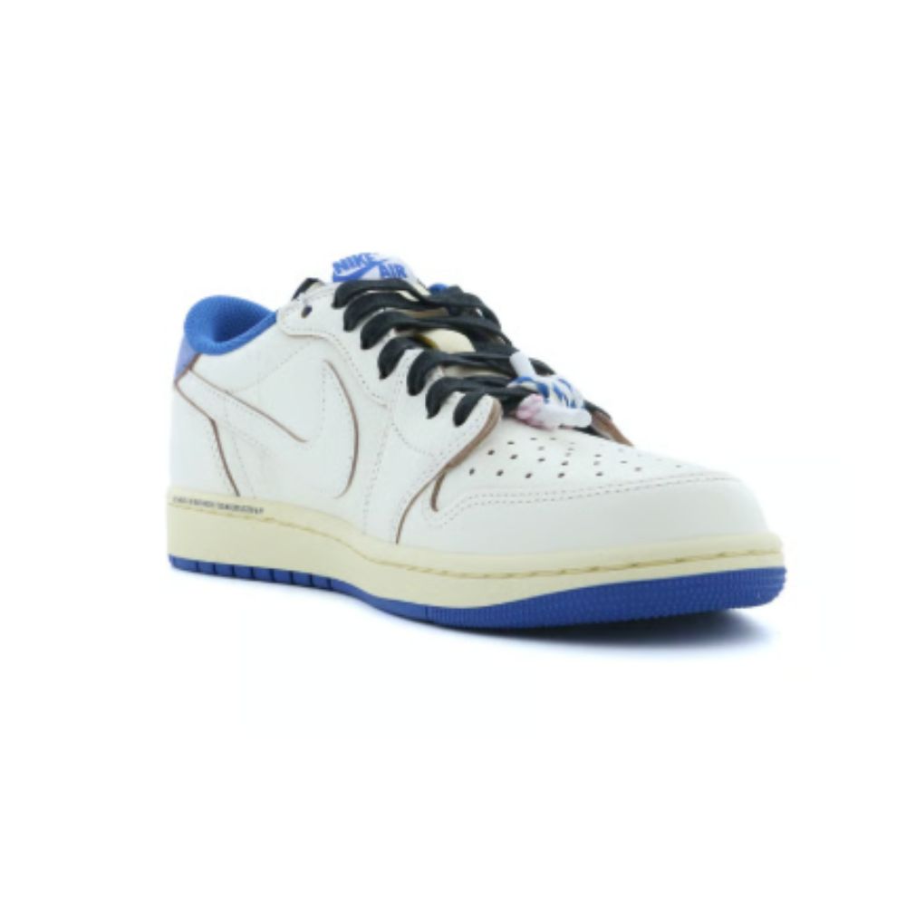 Jordan 1 Retro Low OG SP Fragment x Travis Scott Sail Military Blue ...