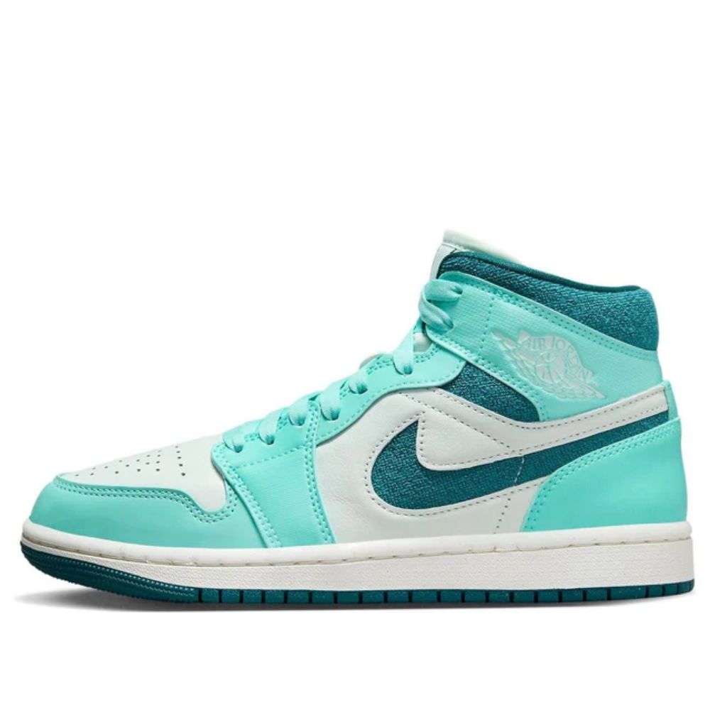 Jordan 1 Mid Chenille Bleached Turquoise (Women's) - DZ3745-300