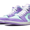 Air Jordan 1 Mid "Purple Pulse / Glacier Blue" 640734-500