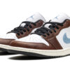 Air Jordan 1 Low SE "Embroidered Swoosh - Mocha" FQ7832-142