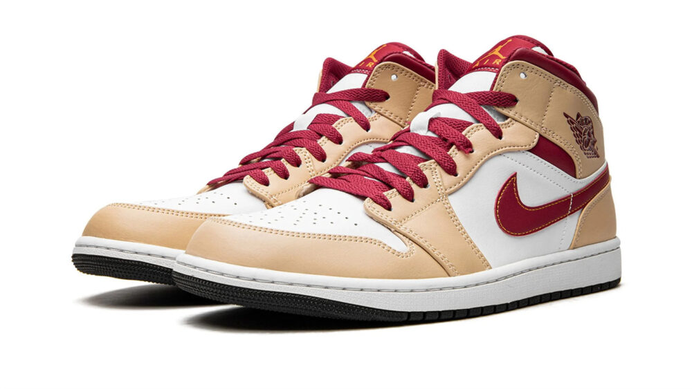 AIR JORDAN 1 MID "Light Curry" 554725-201