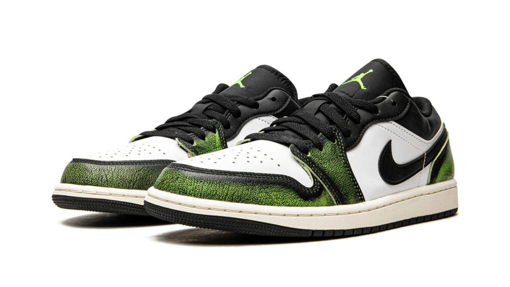 Air Jordan 1 Low SE "Wear Away - Electric Green" DO8244-003