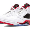 Air Jordan 5 Retro Low "Fire Red" 314338-101