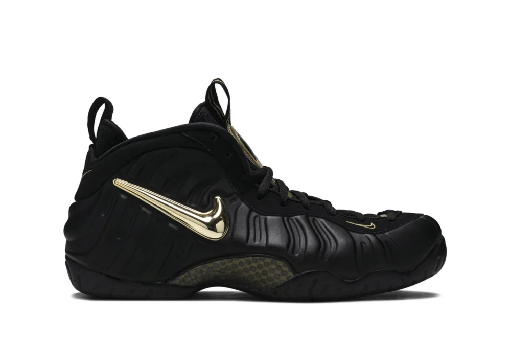 Nike Air Foamposite Pro 'Black Metallic Gold' 624041-009