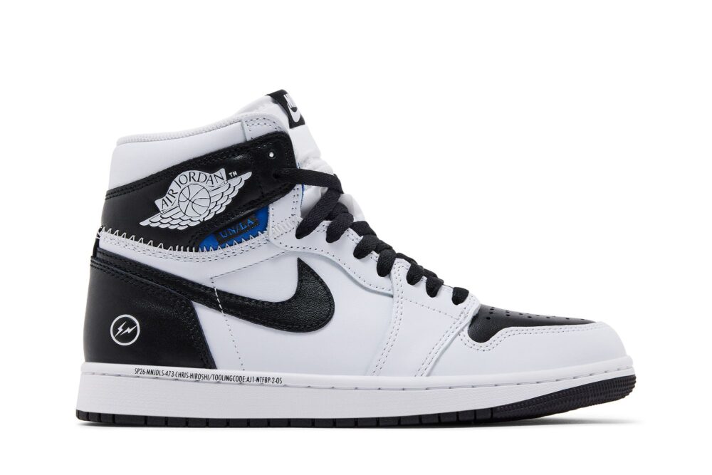 Fragment Design x Union LA x Air Jordan 1 Retro High OG SP 'White Black' II7282-100