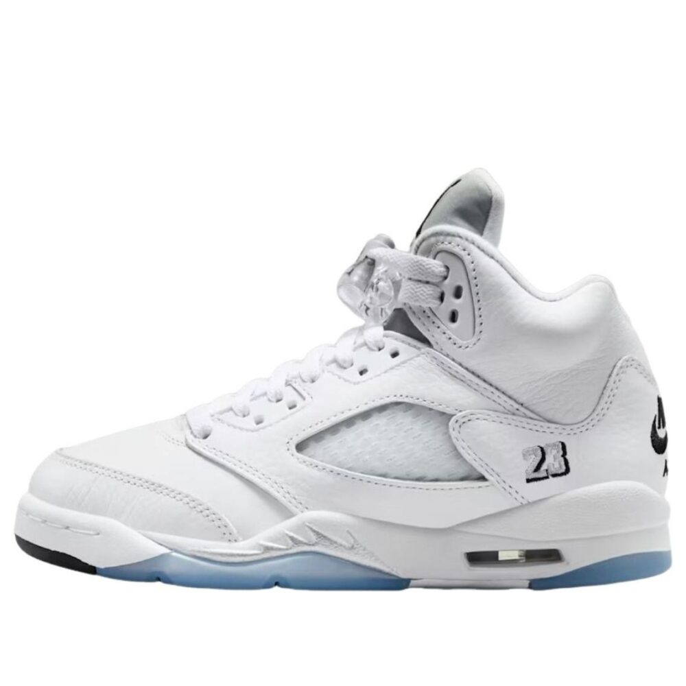 Air Jordan 5 Retro White Metallic (2026) (GS) HQ7980-103